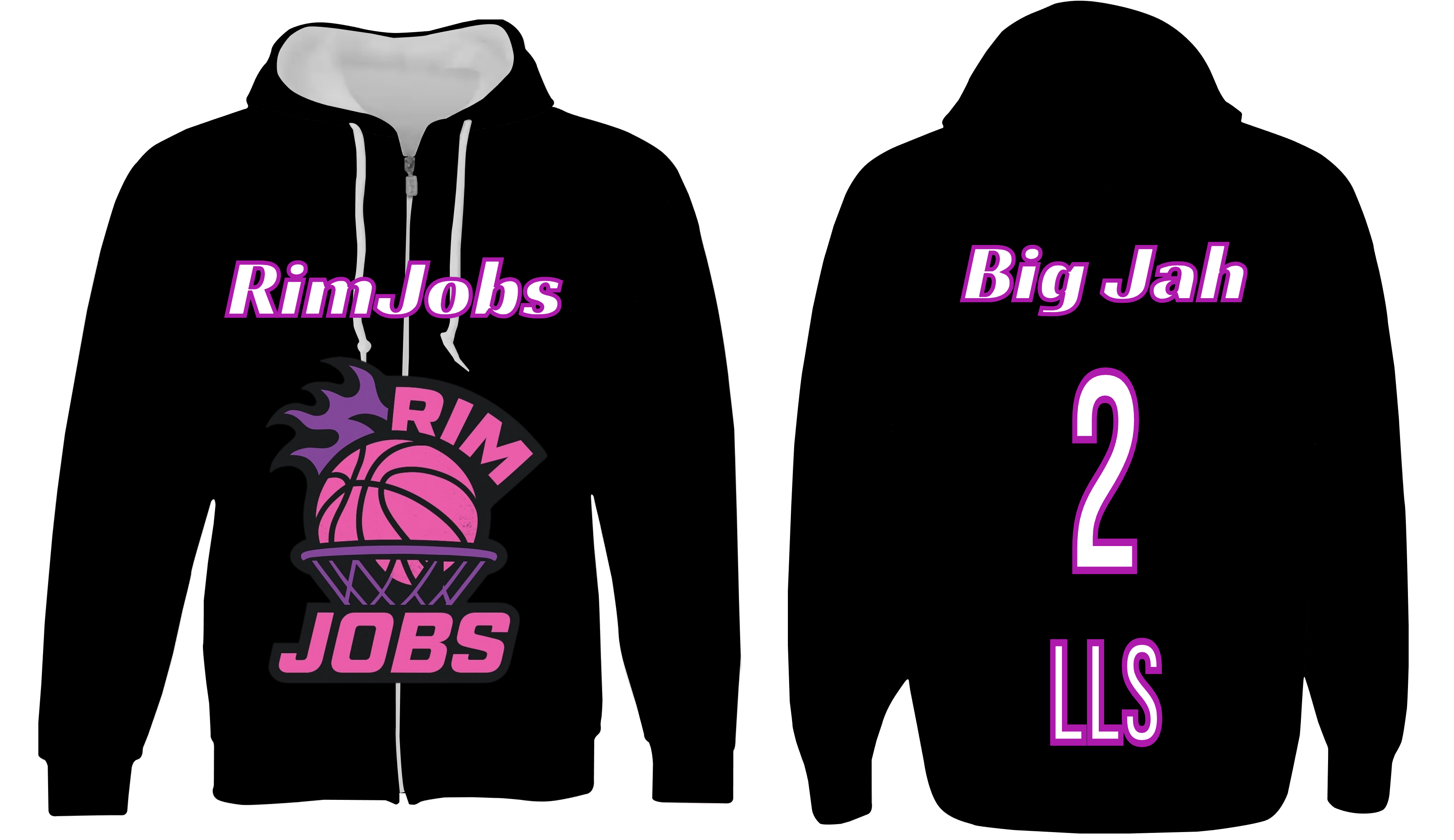 Black Player Hoodie - Big Jah