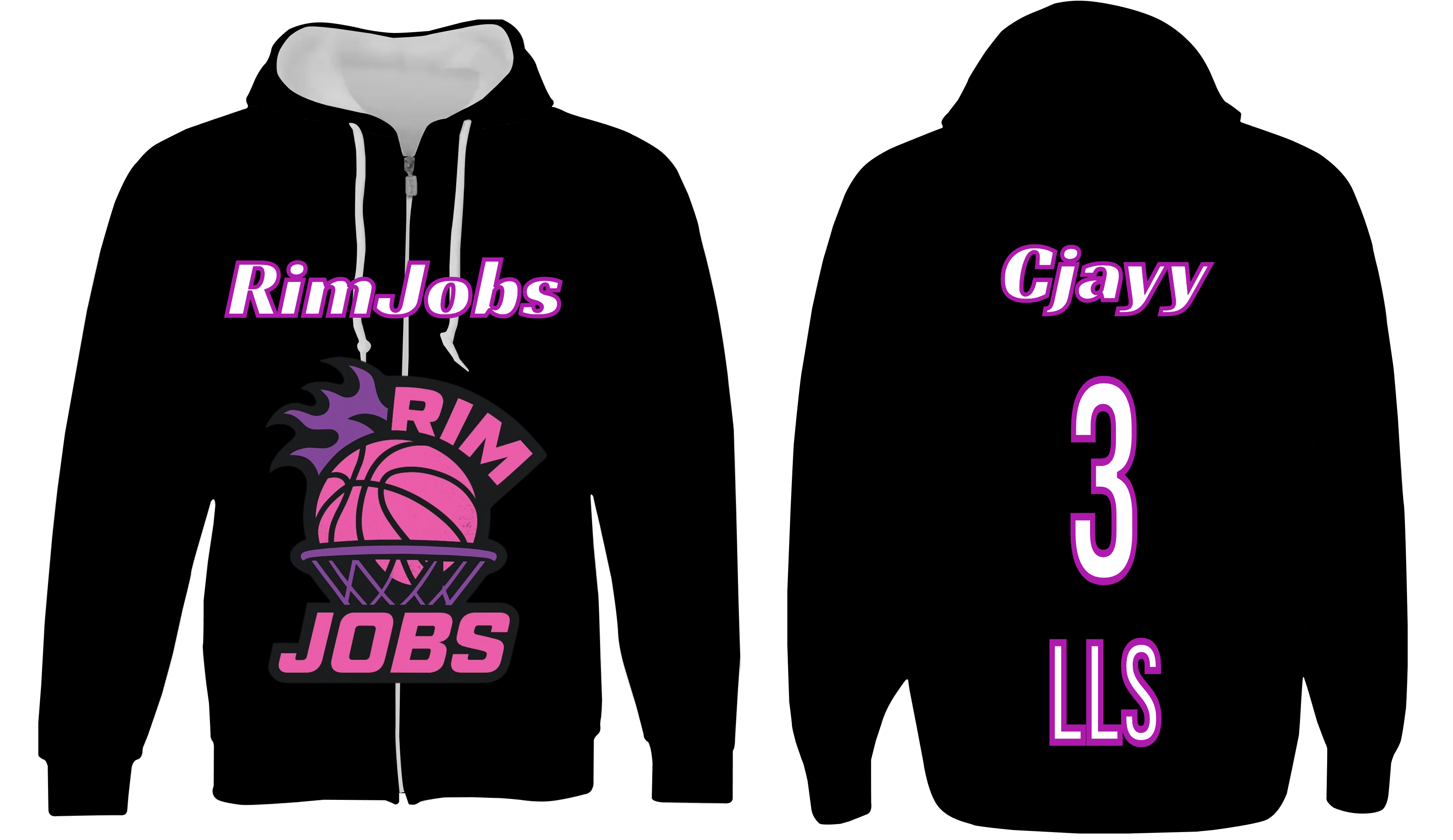 Black Player Hoodie - Cjayy