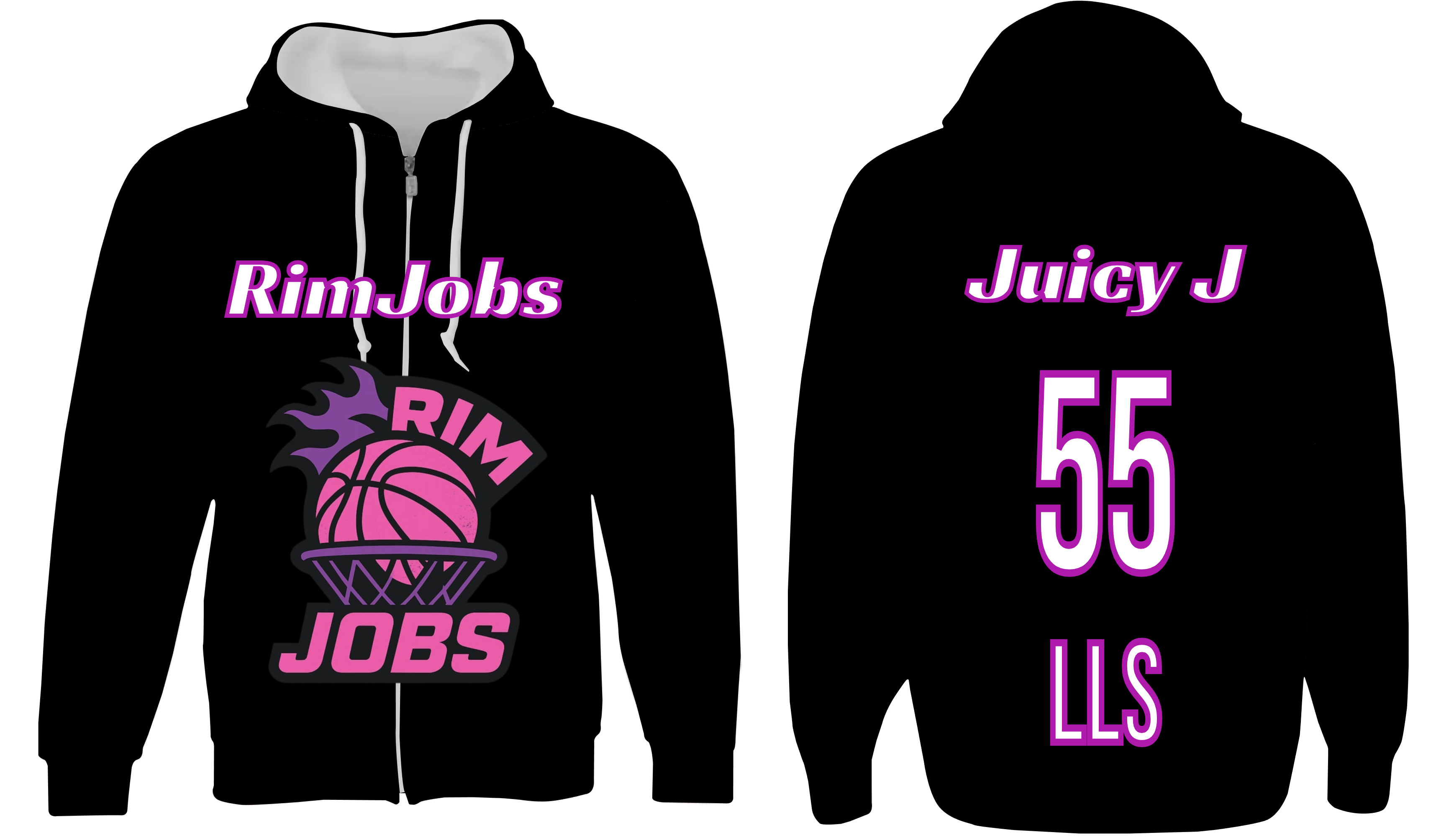 Black Player Hoodie - Juicy J