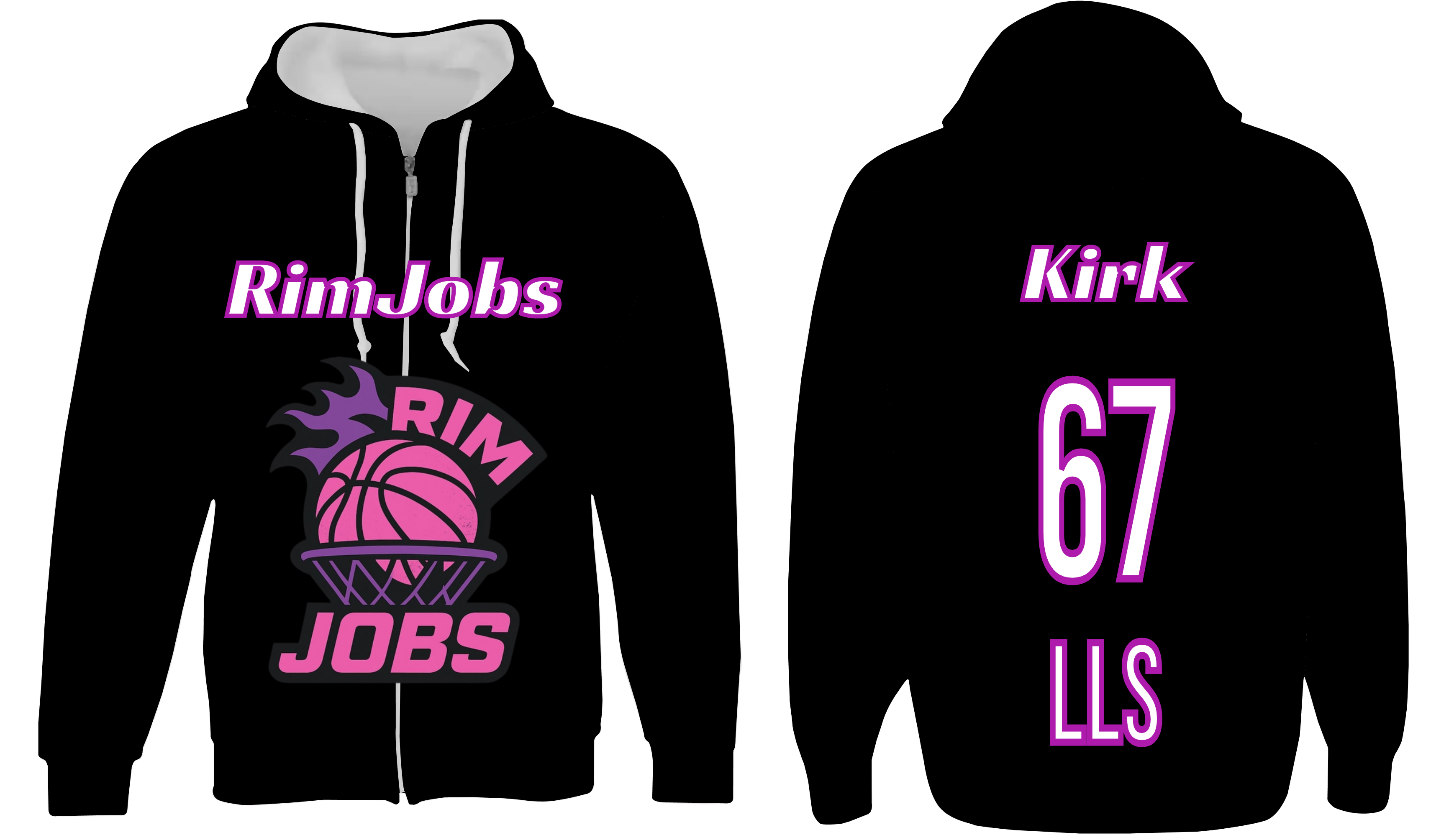 Black Player Hoodie - Kirk