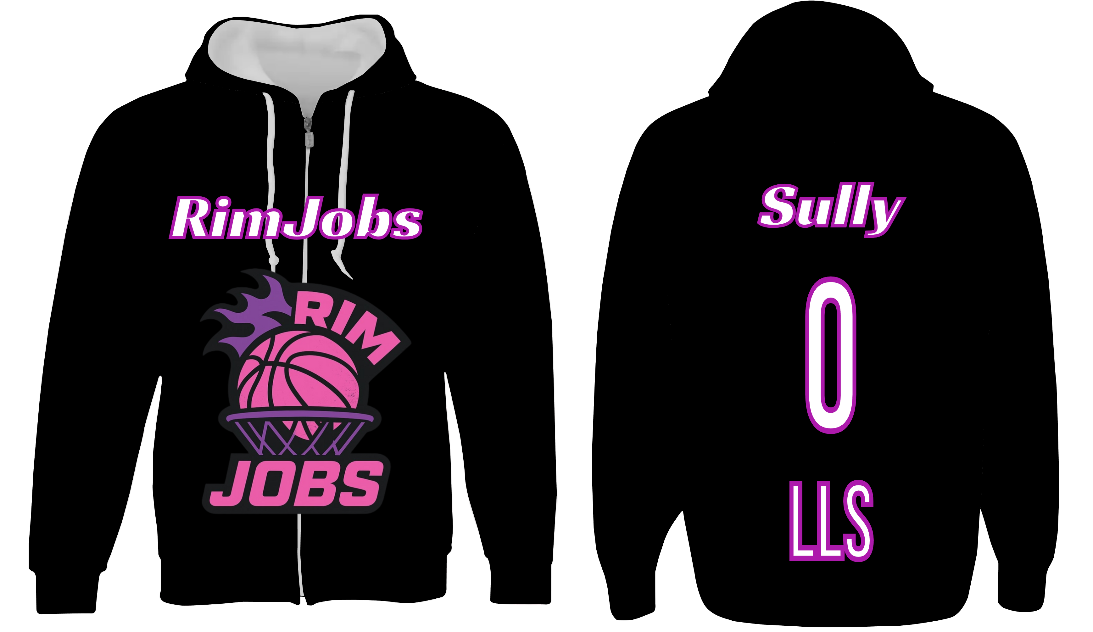Black Player Hoodie - Sully